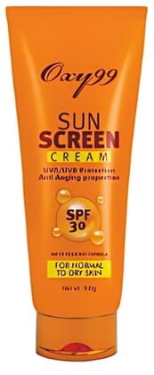 OXY99 SUNSCREEN SPF 30 100GM | Buy 1 Get 1 Free | (100Gram x 2)