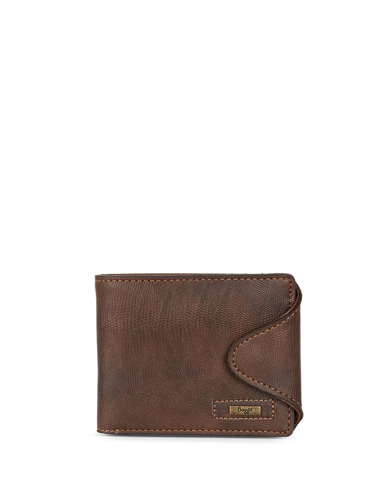 NORWAY Y G Z WALLETS 2 FOLD S BROWN