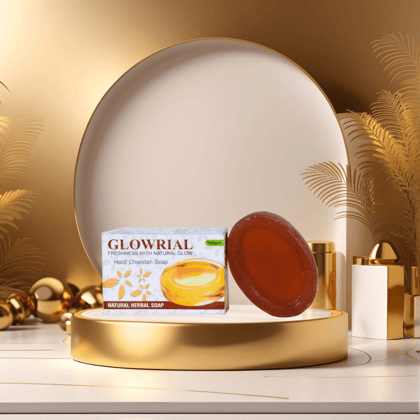Glowrial Haldi Chandan Soap 100 G Glowrial Haldi Chandan Soap 100 G