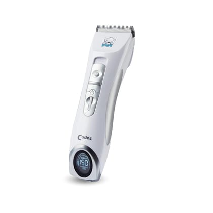 Foodie Puppies Codos CP-9600 Professional LCD Screen Pet Dog/Cat Clipper Electrical Grooming Hair Trimmer Rechargeable Haircut Machine (CP-9600) Foodie Puppies Codos CP-9600 Professional LCD Screen Pet Dog/Cat Clipper Electrical Grooming Hair Trimmer Rec