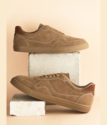 Fentacia MEN CASUAL SHOES Beige Men's Lifestyle Shoes
