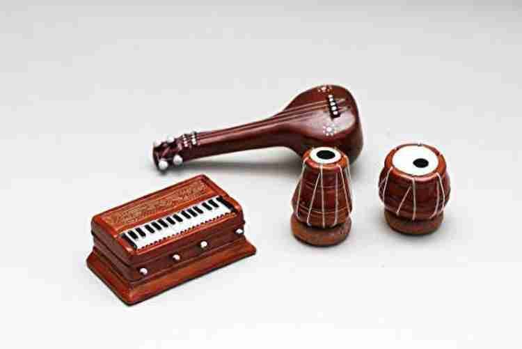 clay handicrafts musical instruments