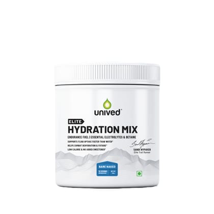 Unived Elite Hydration Mix for Sports, Running & Cycling Bare Naked