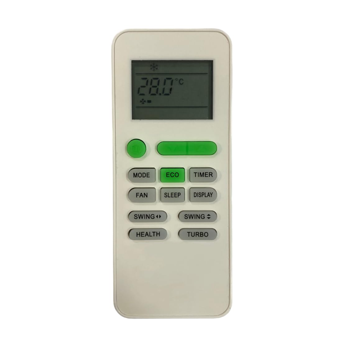 Upix AC Remote No. 145 (No Backlight), Compatible/Replacement for Croma AC Remote Control