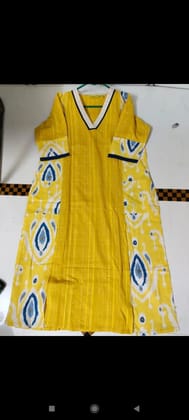 Beautyful yellow kurti