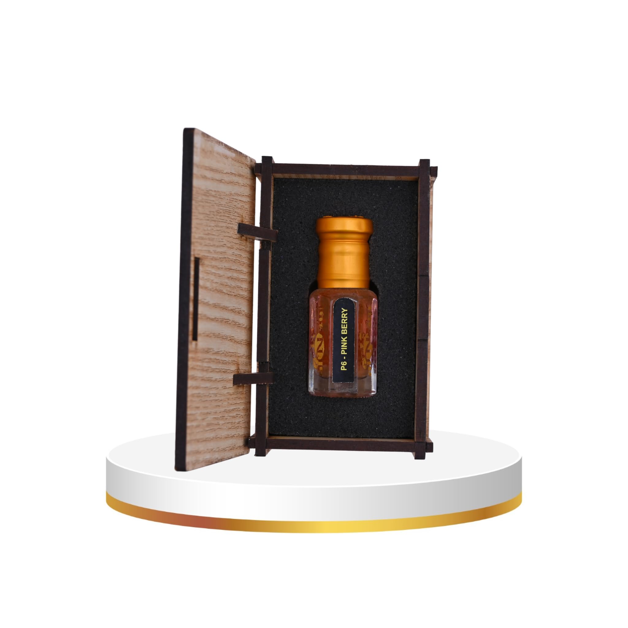 alnaqi fragrances Pink Berry Attar Perfume Oil | Unisex Arabian Attar | Alcohol-Free Roll-On | Sweet Berry, Floral & Soft Musk Notes | Long-Lasting Concentrated Arabic Perfume Oil