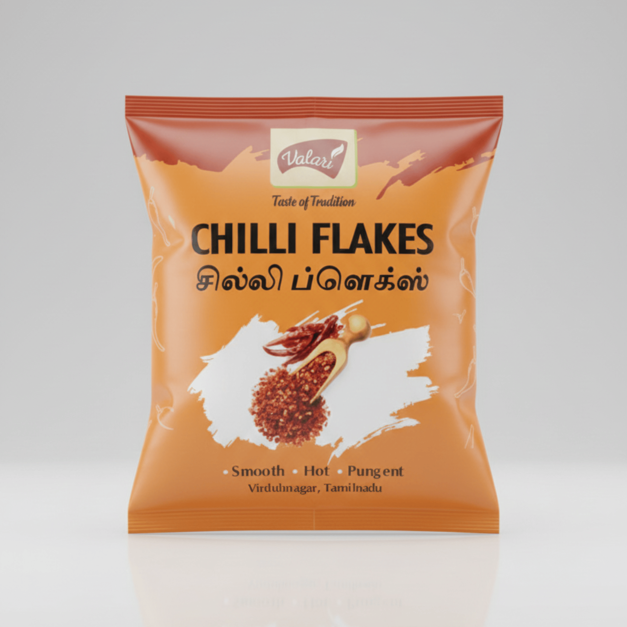 Valari Chilli Flakes Pack - 50g Seasonings for Italian Dishes, Red Chilli Flakes for Pasta, Pizza, Salads, Premium Sprinkler Seasoning, Italian Herbs and Spices