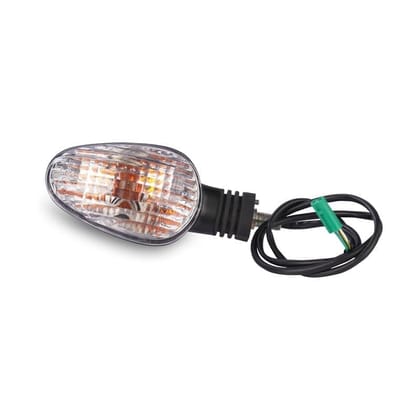 Varroc Rear LH & Front RH Indicator for VKRT V15 Bike | Durable Build & Superior Performance | Resists Water and Corrosion | Shockproof | Easy Installation with Pre-Wiring | Pack of 2