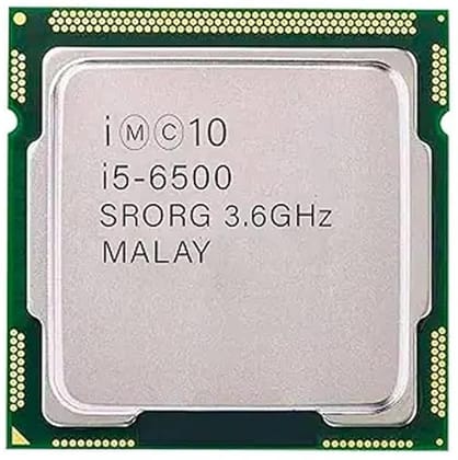 Intel Core i5 6400/6402/6500/6600/6685 6th Generation, 2.2/2.5/2.7/2.8/3.2/3.3/3.5 GHz, FCLGA 1151 Socket, 4 Cores, 4 Threads, 6 MB Cache, Desktop Processor, 1 Year Warranty (Silver)