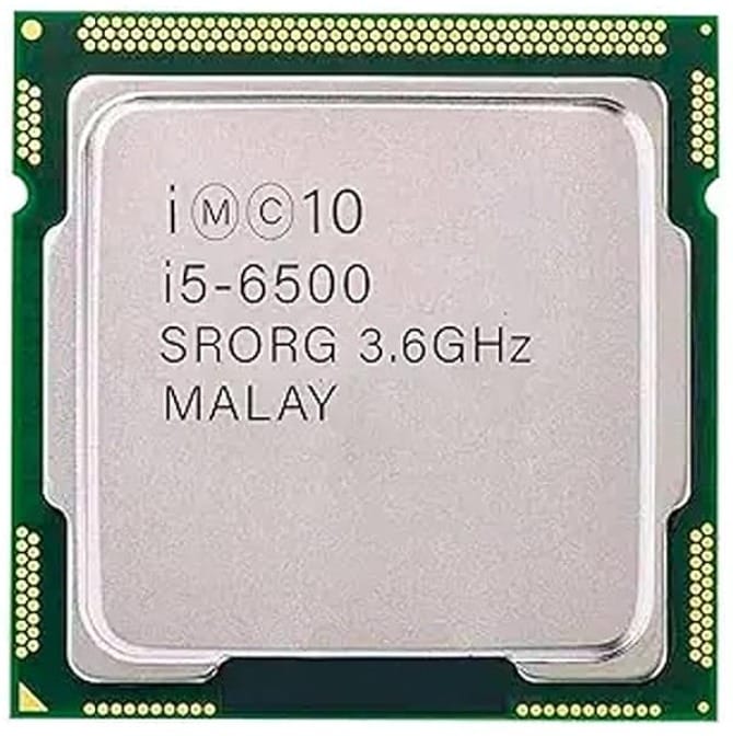 Intel Core i5 6400/6402/6500/6600/6685 6th Generation, 2.2/2.5/2.7/2.8/3.2/3.3/3.5 GHz, FCLGA 1151 Socket, 4 Cores, 4 Threads, 6 MB Cache, Desktop Processor, 1 Year Warranty (Silver)