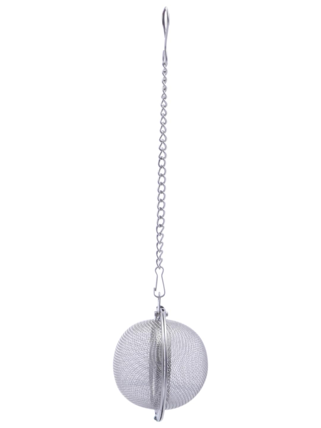 NATURALLYOURS Stainless Steel Tea Ball - Strainer Mesh Infuser Filter Reusable Spice Herbs | Kitchen Home Perfect Coffee, Juice, Easy to Clean, Durable, Food Grade (Medium (4.5 * 3 cm))