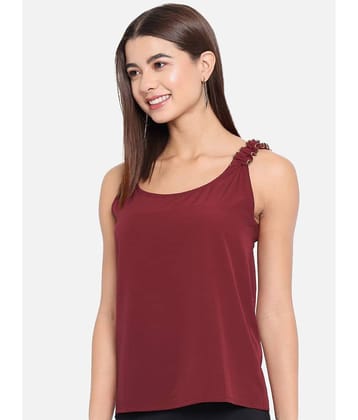 ALL WAYS YOU Women's Polyester Regular Top ( Red )