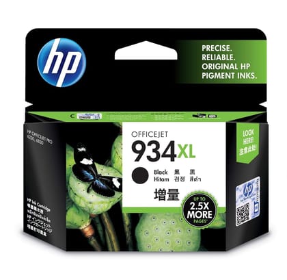 HP 934XL High Yield Black Original Ink Cartridge For HP Office jet Pro 6830 & 6230 Printers (Black) HP 934XL High Yield Black Original Ink Cartridge For HP Office jet Pro 6830 & 6230 Printers (Black)