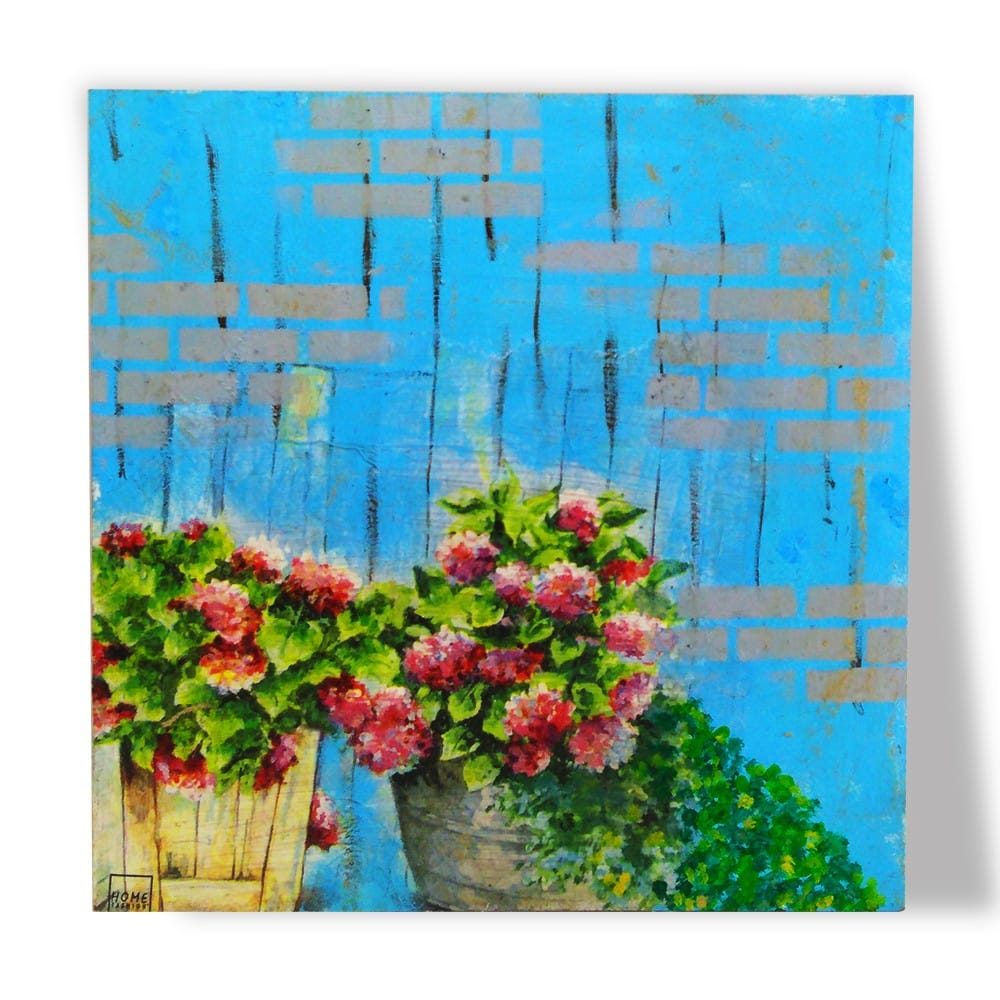 Decoupage Art on  Canvas DIY Kit by Penkraft