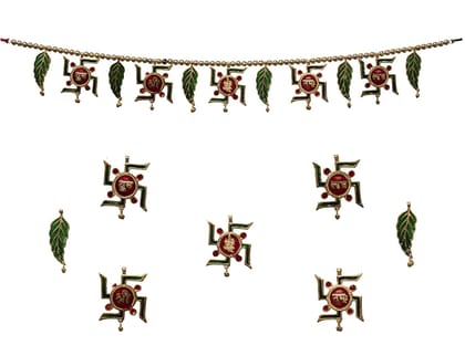 DreamKraft Metal Door Hangings Bandarwal Toran for Main Door Decor and Gift Purpose (131X8.5 cm) DreamKraft Metal Door Hangings Bandarwal Toran for Main Door Decor and Gift Purpose (131X8.5 cm)