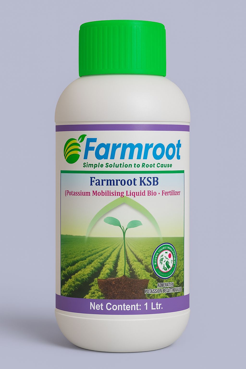 Farmroot KSB Potassium Mobilizing Liquid Bio Fertilizer =  1*10 Ltr