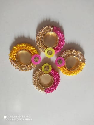 Handmade tea light holdar