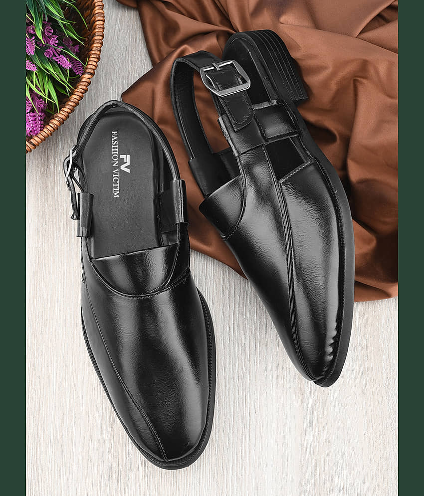 Fashion Victim - Black Men's Sandals