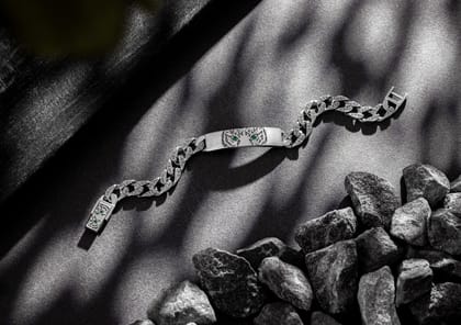 Twin Tigers Cuban Bracelet