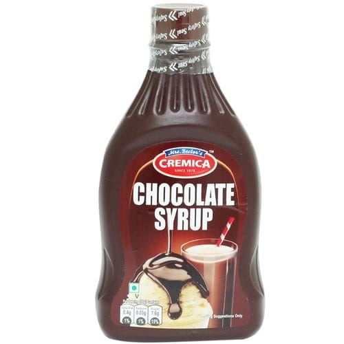 Cremica Syrup - Chocolate, Thicker, 625 g Bottle