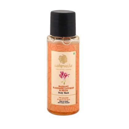 ashpveda Kashmiri Saffron and Neem Body Wash
