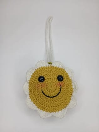 Handmade crochet emoji pouch, cute emoji coin pouch, air pods pouch, keychain pouch, bag charm, multi purpose storage  pouch Pack Of 2