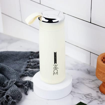 Leak Proof Nice Glass Bottle (Random Color) ( 1 Pc )