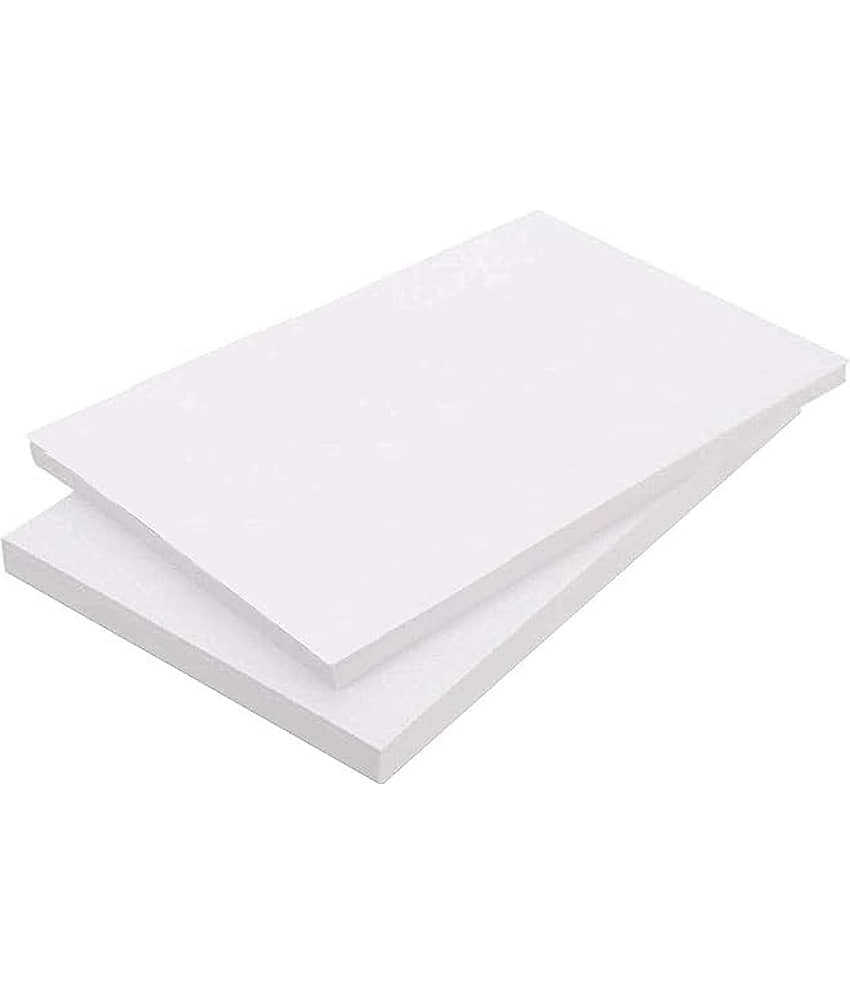 Eclet A4 Size, 225 GSM Smooth Finish Ivory Drawing Paper Sheets, White, 8.25x11.5 Inch, Combo Pack of 25 Sheets B
