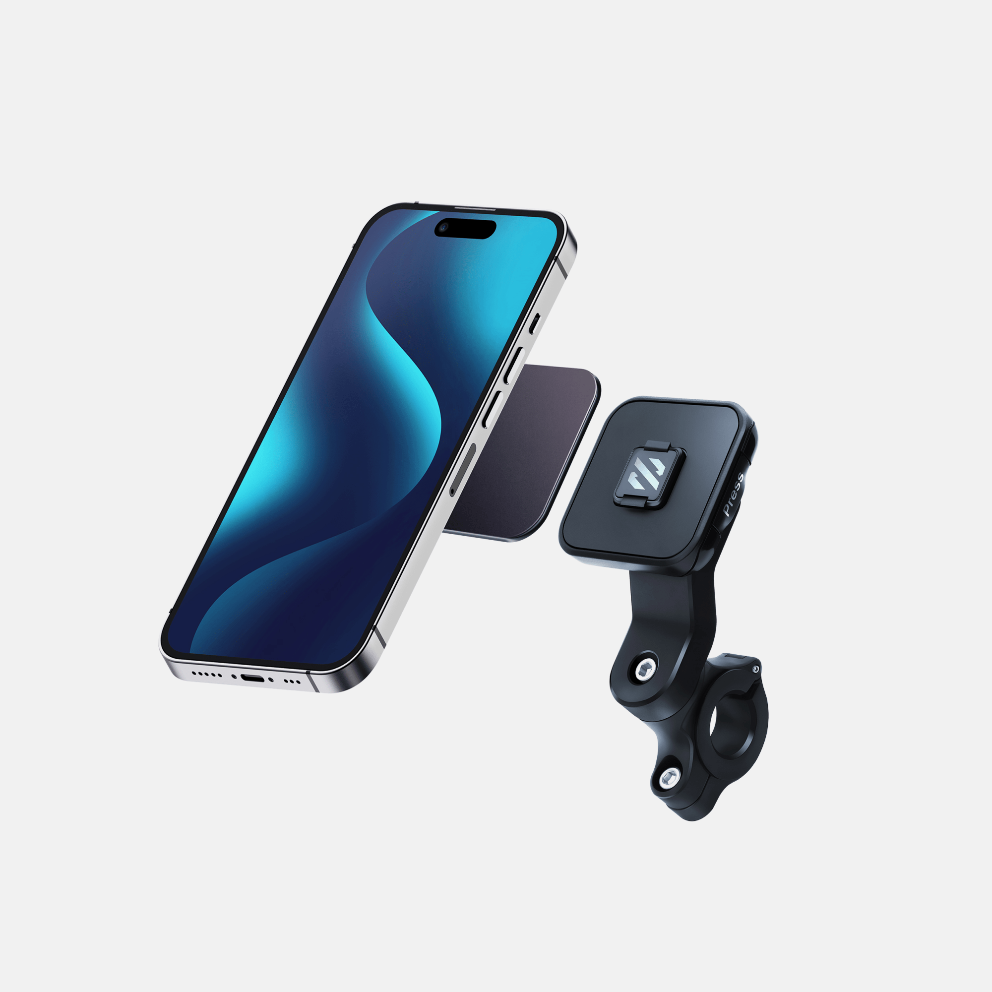 TRUHOLD Taplock Magnetic Bike Mobile Holder