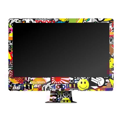 Sticker Bomb 3 Skin For Apple iMac