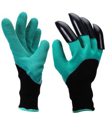 BAWALY unisex garden gloves Plastic Universal Size Cleaning Glove
