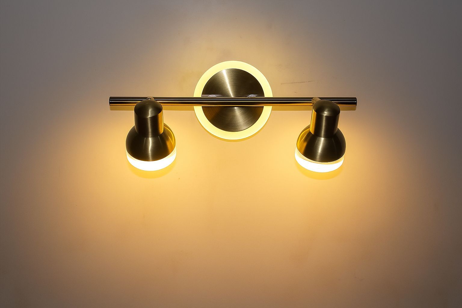 SPARKWORLD Modern Dual-Head LED Wall Light | Colour: 2-Head