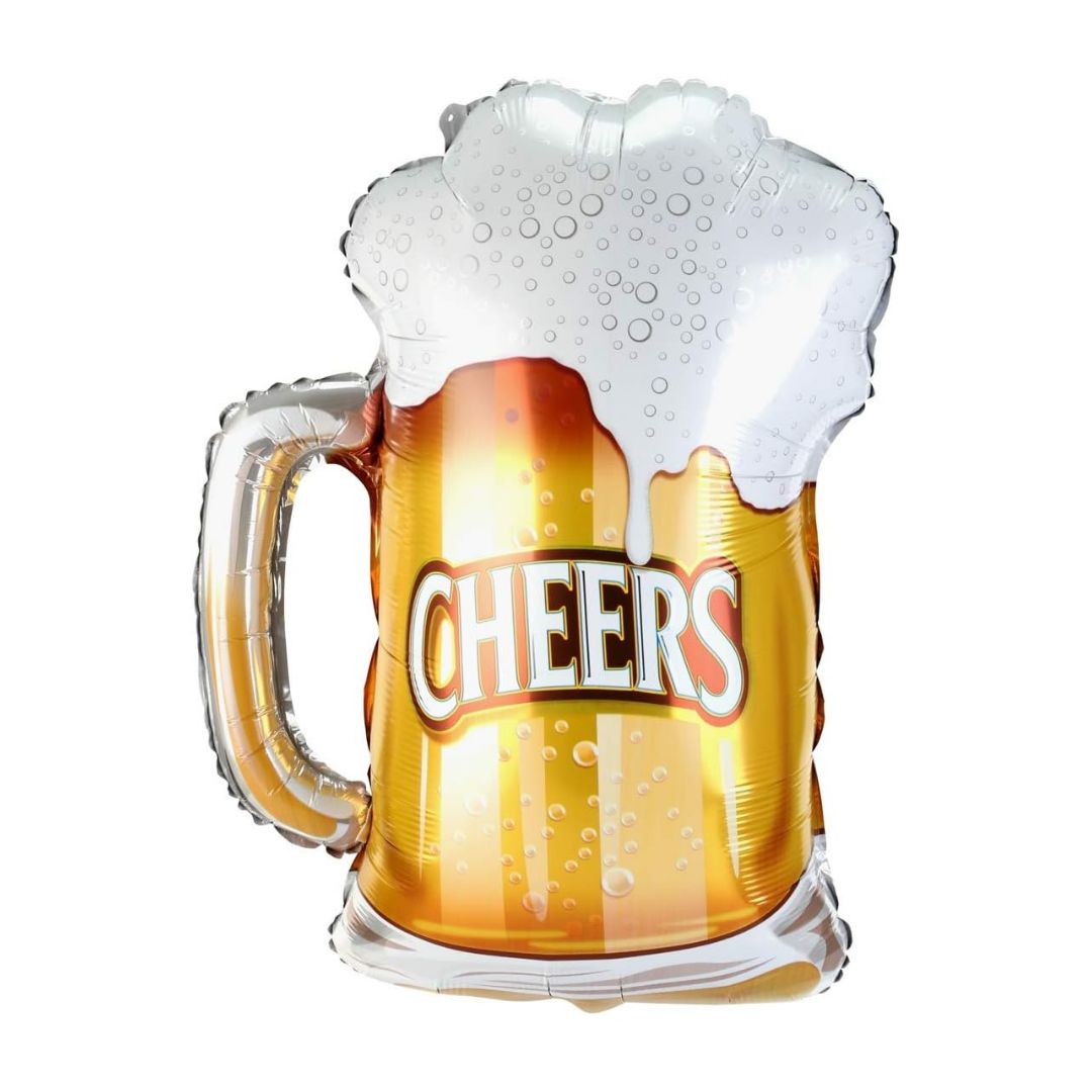 Beer Mug Shaped Balloon - 36 inches - 1PC