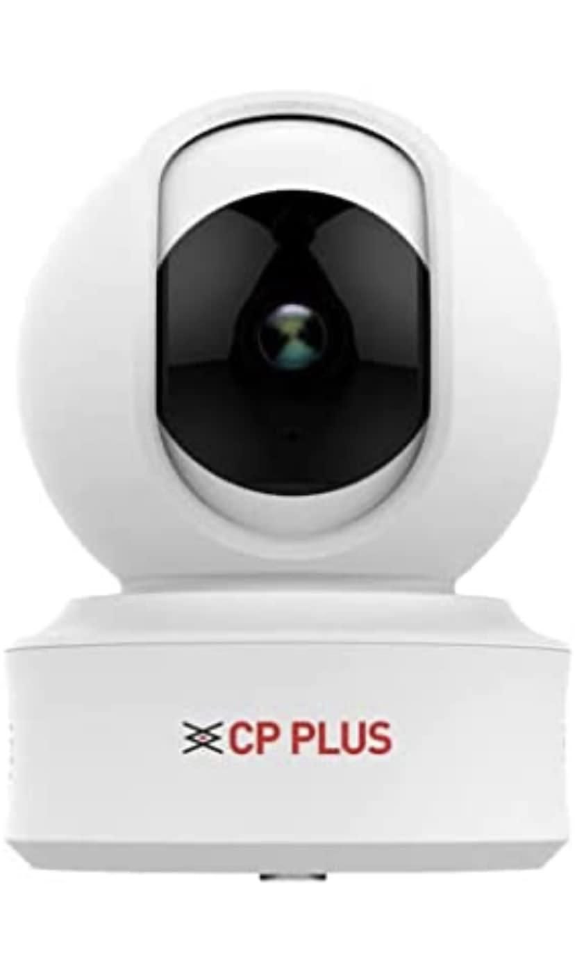 CP PLUS CP-E31A 3 MP Wi-Fi PT 360Â° View | 2 Way Talk | Night Vision | Motion Detect CCTV Home Security Camera (White)