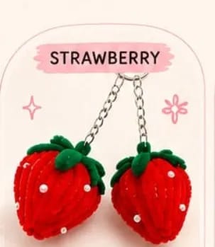 Strawberry Keychain