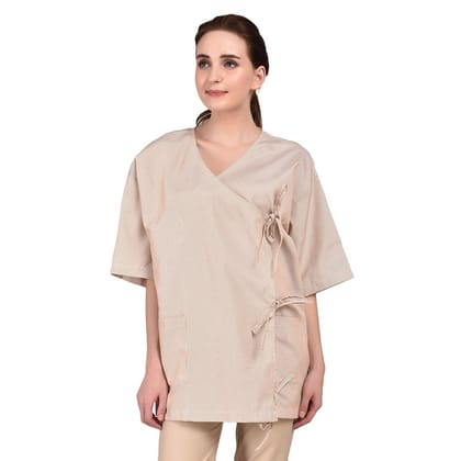 Ara India Beige Patient Dress Hospital Uniform Ara India Beige Patient Dress Hospital Uniform