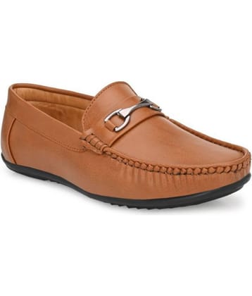 Leeport - Brown Men's Driving loafers