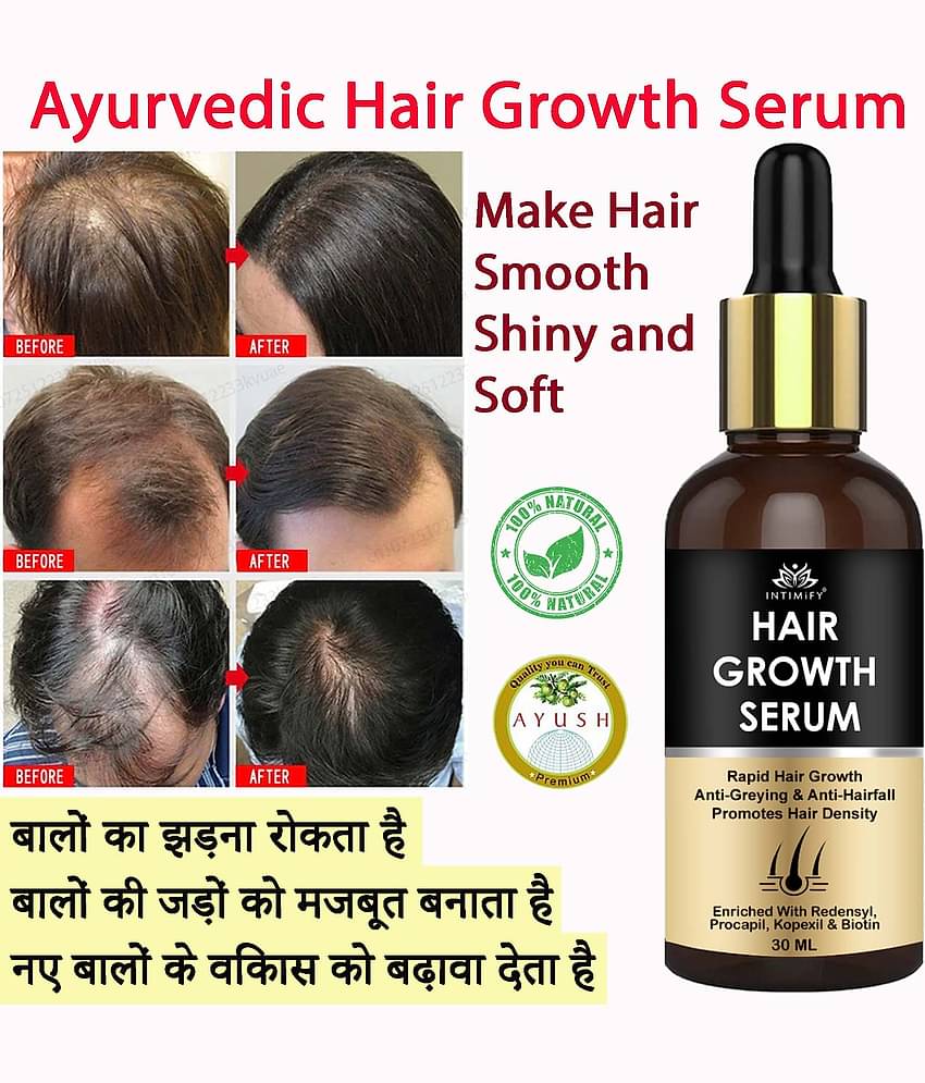 Intimify Hair Growth Serum Hair Fall Serum Hair Regrowth Hair Serum 30ml