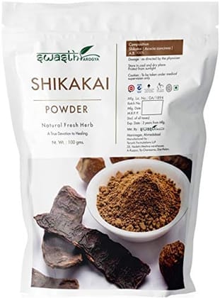 Swasth Arogya Shikakai Powder - 1 Pack Of Pure Shikakai Powder (100g)
