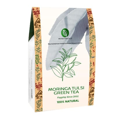 MD Botanicals Moringa Tulsi Green Tea | Ayurvedic Herbal Detox & Immunity Booster | Antioxidant-Rich | Caffeine-Light | 70g Loose Leaf Blend | Natural Wellness Tea MD Botanicals Moringa Tulsi Green Tea | Ayurvedic Herbal Detox & Immunity Booster | Antioxidant-Rich | Caffeine-Light | 70g Loose Leaf Blend | Natural Wellness Tea
