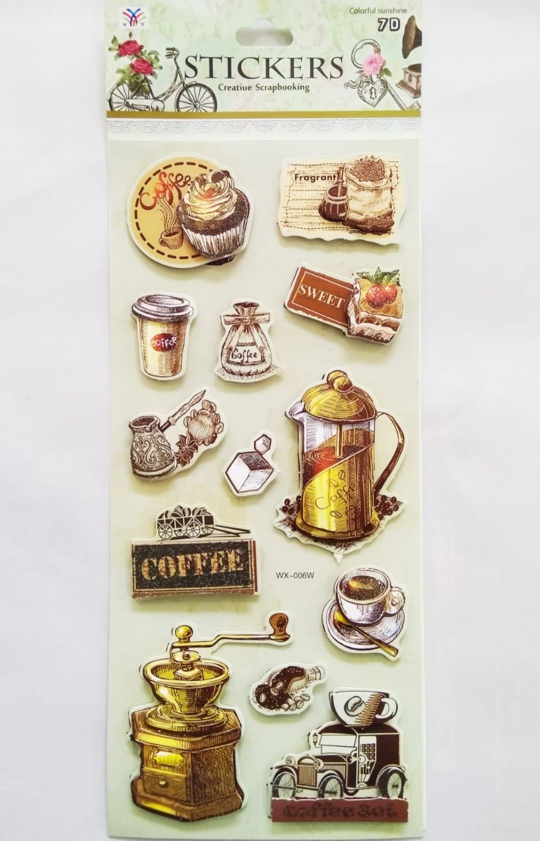 7D Stickers - Design 2