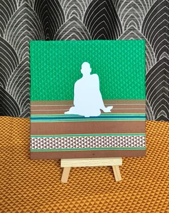 Shree Swami Samarth hand crafted with stand