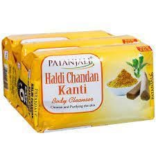 PATANJALI HALDI CHANDAN SOAP PACK OF 4