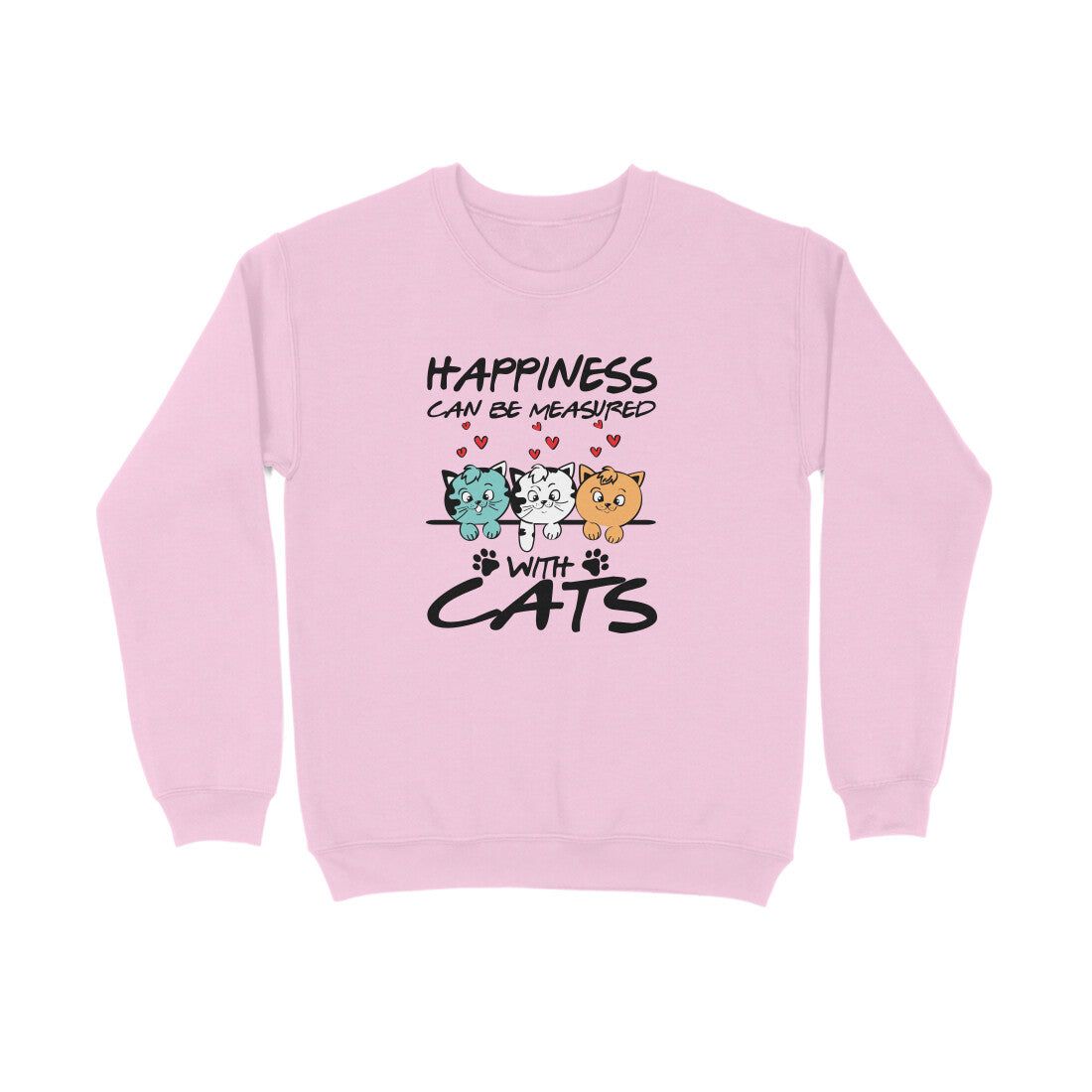Sweatshirt (Men) - Feline Happy (5 Colours)