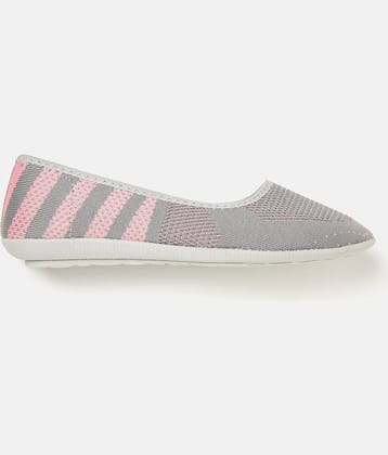 MARC LOIRE Gray Ballerinas
