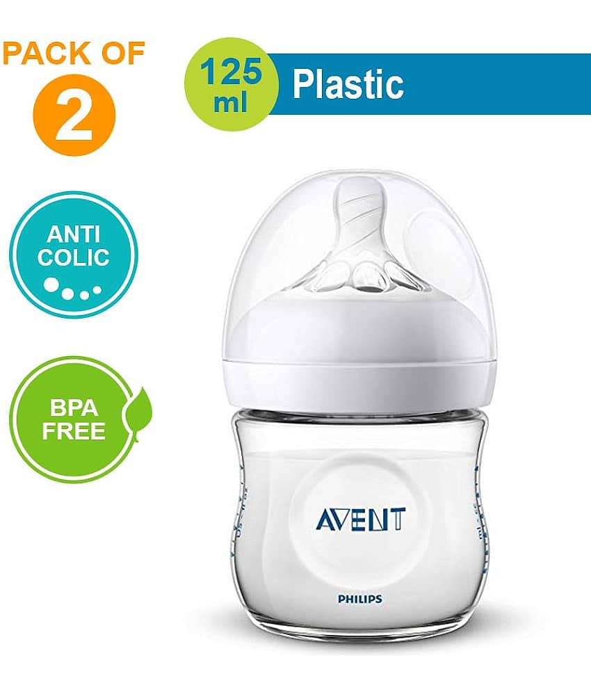 Philips Avent Natural Bottle (Twin Pack) - 125ml Each