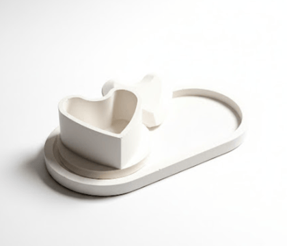 Combo 11 -  bubble tray + hexagon jewellery box