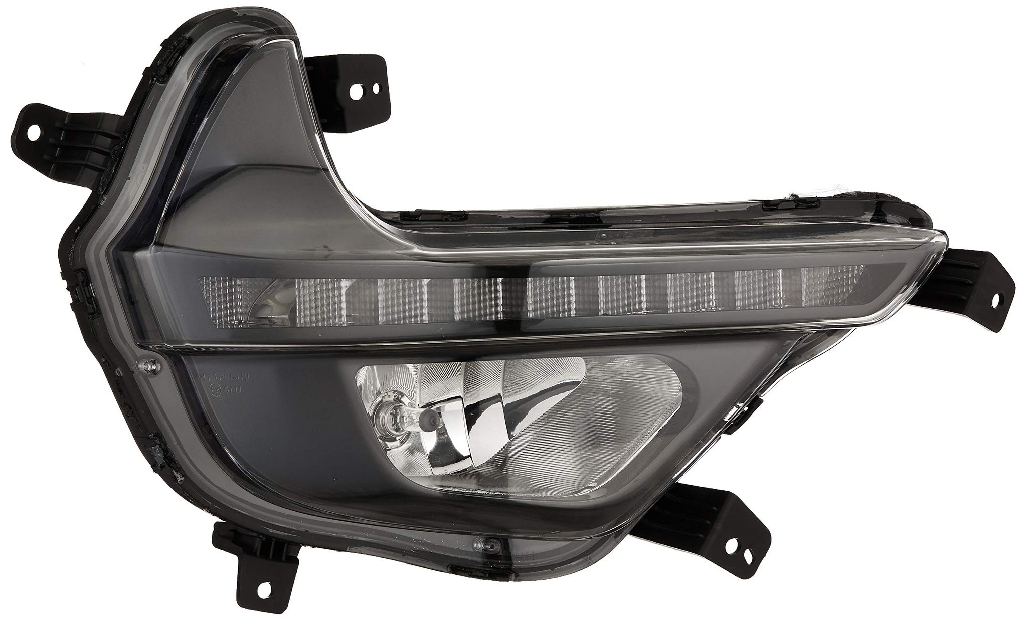 Lumax 115-FFL-HXA-R FRONT FOG LAMP WT DRL & BULB TATA HXA RH
