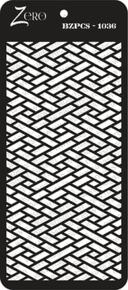 Brand Zero Pratibimb Craft Stencil - Select Your Preferred Size - Code: BZPCS-1036