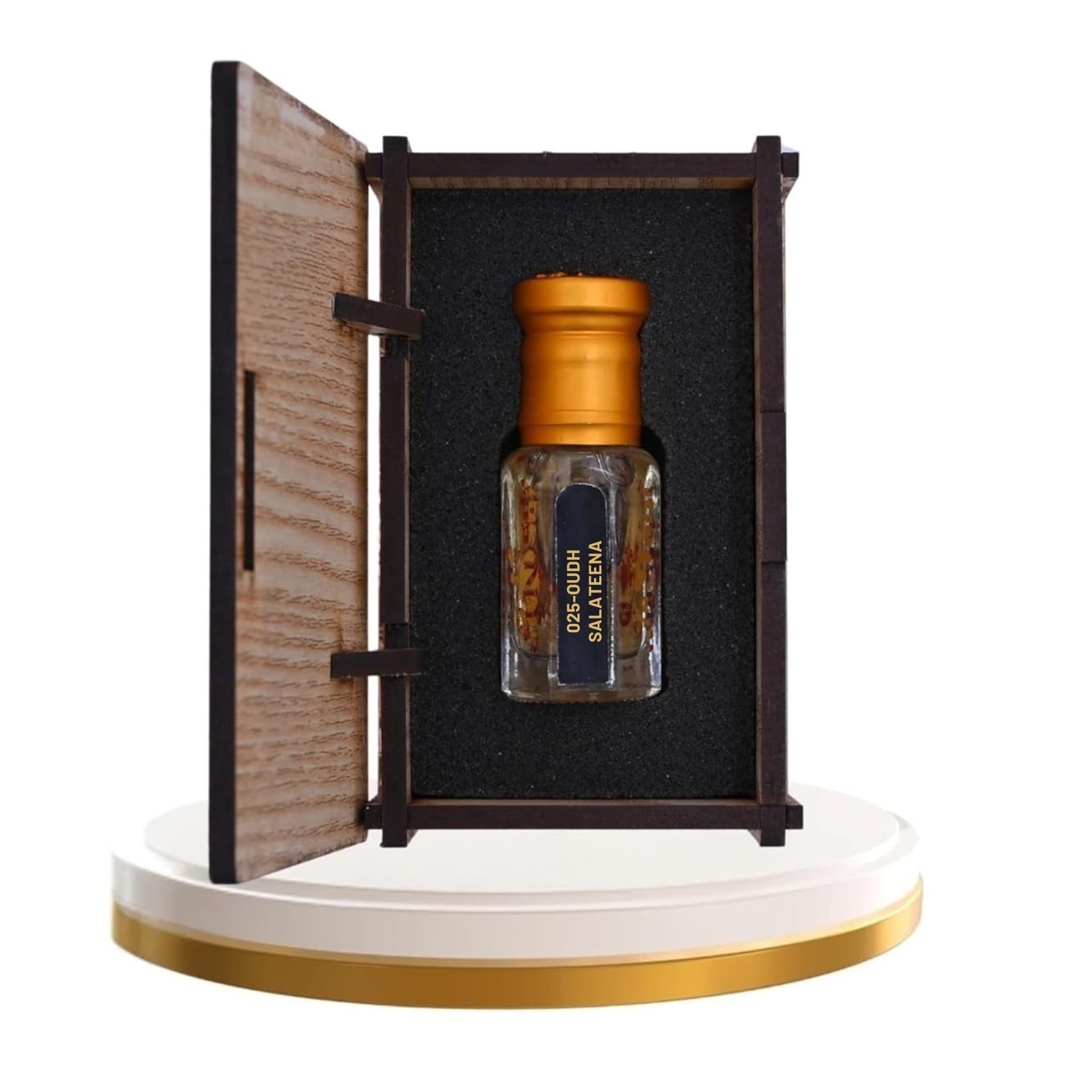 alNaqi fragrances Oudh Salateena 12ml - Luxury Oud Arabia Perfume, No Alcohol Concentrated Oudh-Attar, High Strength Arabic-Oud-Scent, Original Sultanate-Parfum